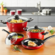 Ceraflon set šerpi 7 delova - Crveni - EP3042911