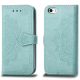 Maska za iPhone X/ XS zelena na preklop Arabesque flip - 036966