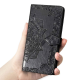 Maska za iPhone XS Max crna na preklop Arabesque flip - 036970