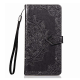 Maska za iPhone XS Max crna na preklop Arabesque flip - 036970