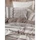 DEKOR DOM Posteljina CB Ranforce double Toprak Aren kahve - 038272