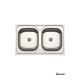 Laweo Inox ugradna sudopera AS114 ø90 79×50cm - AS-114