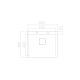 Laweo Inox podgradna sudopera AS251 55×49,5cm sifon 9x9cm - AS-251