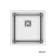 Laweo Inox podgradna sudopera AS354 44×44cm sifon 9x9cm - AS-354