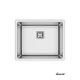 Laweo Inox podgradna sudopera AS356 54×44cm sifon 9x9cm - 11539