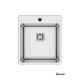 Laweo Inox ugradna sudopera AS381 45×50,5cm sifon 9x9cm - AS-381