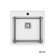 Laweo Inox ugradna sudopera AS382 50×50,5cm sifon 9x9cm - AS-382