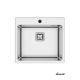 Laweo Inox ugradna sudopera AS383 55×50,5cm sifon 9x9cm - AS-383