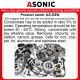 ASONIC AS-GEN-1 deterdžent za ultrazvučne kade - u7004