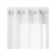 ATMOSPHERA Zavesa Georget 140x240cm, bela - 146273Z