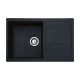 METALAC INKO Sudopera X Granitna Atos Plus 780x500 fi sifona 90 crna - 377919