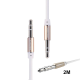Audio kabl REMAX RM-L200 Aux 3.5mm bela 2m - 204493