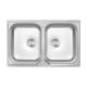 METALAC INKO Sudopera inox dvodelna Aurora fi 90 - 187954