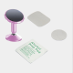 Auto držač za telefon magnetni H-CT313 pink - 605090