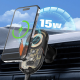 Auto držač za telefon magnetni za ventilaciju LDNIO sa bezicnim punjenjem 15W MA30 crni X10 - 615956