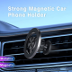 Auto držač za telefon magnetni za ventilaciju crni. - 611501