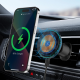 Auto držač za telefon magnetni za ventilaciju LDNIO sa bezicnim punjenjem 15W MA23 crni - 613495