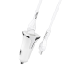 Auto punjac HOCO Z31 QC3.0 2xUSB sa micro USB kablom beli - 81720-1