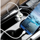 Auto punjac HOCO Z31 QC3.0 2xUSB sa micro USB kablom beli - 81720-1