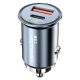 Auto punjac KONFULON C80Q, 3.6A, QC3.0 22.5W, PD 30W sivi - 207143