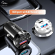 Auto punjac KONFULON JK79, 3A, QC3.0 22.5W, PD 30W crni - 206618