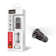 Auto punjač LDNIO C304Q 1.5A/ 2A/ 3A (18W) FAST CHARGING + Micro USB kabel sivo crveni - 017396