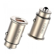 Auto punjač LDNIO C506Q USB i PD+ Type-C kabel srebrni - 051739