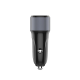 Auto punjač LDNIO C510Q PD/ QC3.0 38W (total) Type-C na Type-C kabel crni - 614387