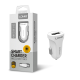 Auto punjač LDNIO DL-C17 1A + iPhone Lightning kabel beli - 009808