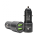 Auto punjac Teracell Evolution TC-05 2xUSB QC3.0 2.4A sa micro USB kablom crni - 79078