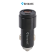 Auto punjač Teracell Evolution TC-11 PD 22.5W + USB QC3.0 20W, 45W (total) sa Lightning kablom crni - 601400