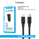 Auto punjač Teracell Evolution TC-12 PD 20W crni sa PD Lightning kablom crni - 601403