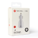 Auto punjac Teracell Ultra DC01 2.4A sa micro USB kablom beli - 54054-1