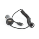 Auto punjač univerzalni 2u1 (Micro usb kabel + USB slot) crni 1A - 006905