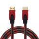 HDMI kabl na HDMI 1.5m crna/crvena - AV50