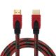 HDMI kabal na HDMI 4.5m, crno/crveni - AV52