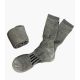 MERINO WOOL Vunene čarape 2/1 sive - AVA355756