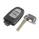 888 CAR ACCESSORIES Kućište oklop ključa audi 3 tastera - B01-AP000