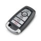 888 CAR ACCESSORIES Kućište oklop ključa 5 dugmeta za Ford Explorer 2018-2020 Fusion 2017-2020 - B127-AP000