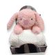 BBO Plišana igračka i ćebence Zec, roze - B230318