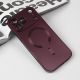 Maska za iPhone 17 Pro Max 6.9 bordo Magsafe Chrome - 224201-1