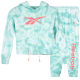 REEBOK komplet trenerka za devojčice, tirkizna - B4439RG