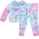REEBOK komplet trenerka za bebe devojčice, roze plavi - B4440RG