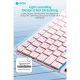 Tastatura Coteci Punk 84013 Wireless touchpad transparent pink - EP3055711