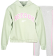 REEBOK set duks i helanke za velike devojčice, siva mint zelena - B4840RG7