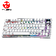 FANTECH Gejmerska mehanička tastatura MK910 PBT MAXFIT FROST WIRELESS Space (ŽUTI SWITCH) - 213774