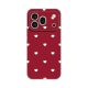 Maska za Honor 600 Pro Burgundy Hearts Silikonska Print Skin - EP3009800