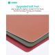 Podloga za mis Coteci 85001 L (25 x 30 cm) crno crvena - EP3027784