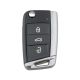 888 CAR ACCESSORIES Kućište oklop ključa 3 dugmeta za VW - B79-AP000