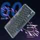 Tastatura Coteci Crystal 84008 Wireless transparent crna - EP3055693